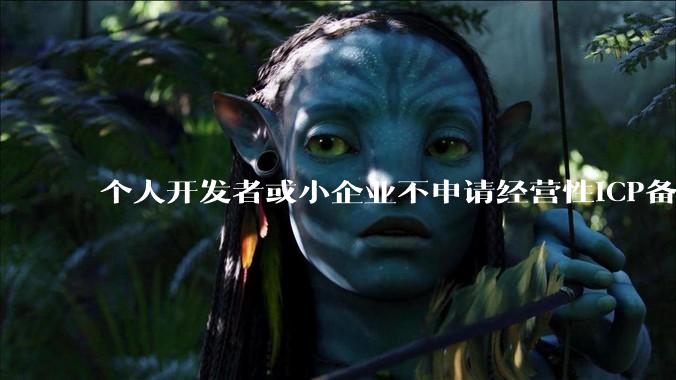 个人开发者或小企业不申请经营性ICP备案，怎样开发APP盈利?