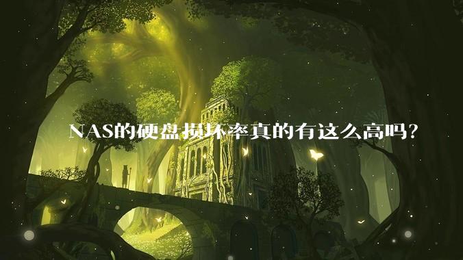 NAS的硬盘损坏率真的有这么高吗？
